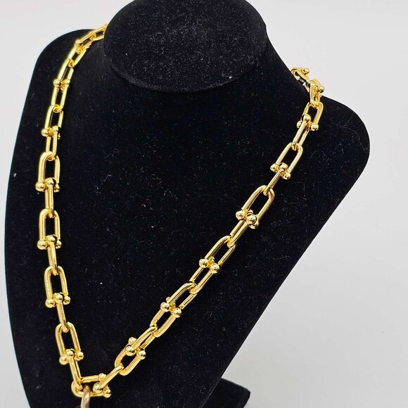 Auth Louis Vuitton Lock & Key w/Unbranded 925 Pure Silver Gold Plated Necklace - Picture 14 of 16